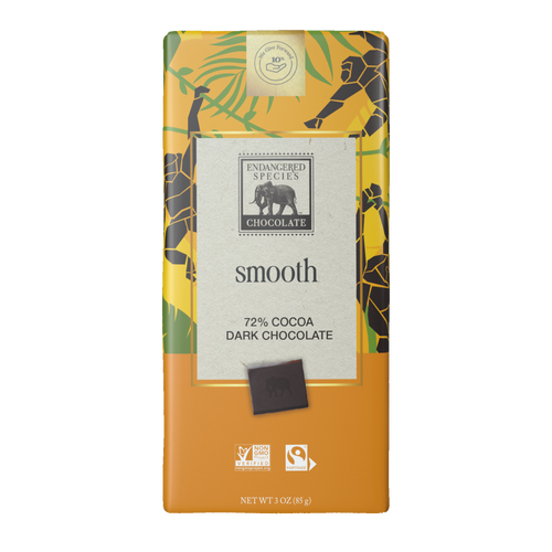 Endangered Species 72% Dark Chocolate Bar