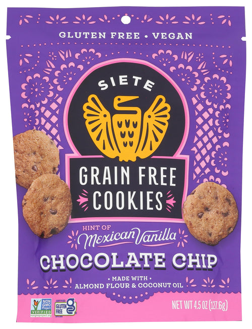 Grain Free Chocolate Chip Cookies (Hint of Mexican Vanilla)