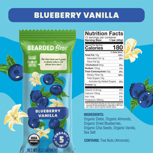 Bodacious Blueberry Vanilla Bar